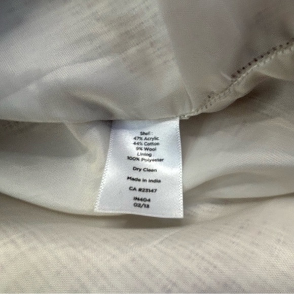 Talbots Skirt Womens 10 Wool Blend Pink Knee Length Vent Zip Up Closure Polished - Picture 4 of 6